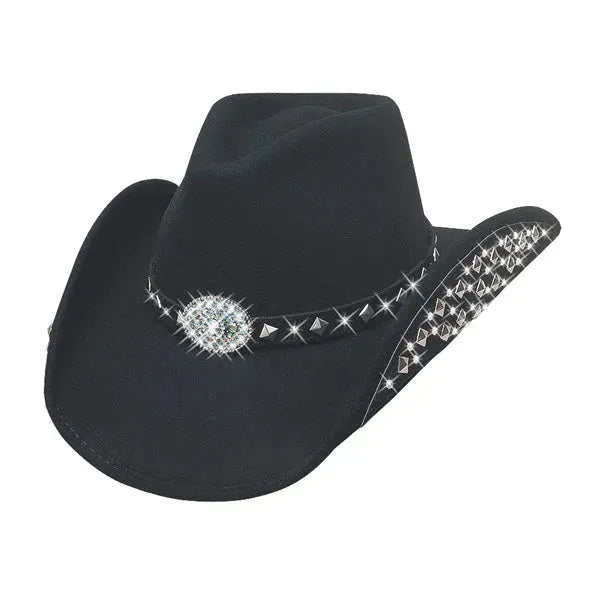 Bullhide Let's Get Loud - Chapeau de cowgirl en feutre de laine pour femme
