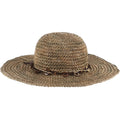 Scala Rayne - Chapeau de soleil en paille crochetée