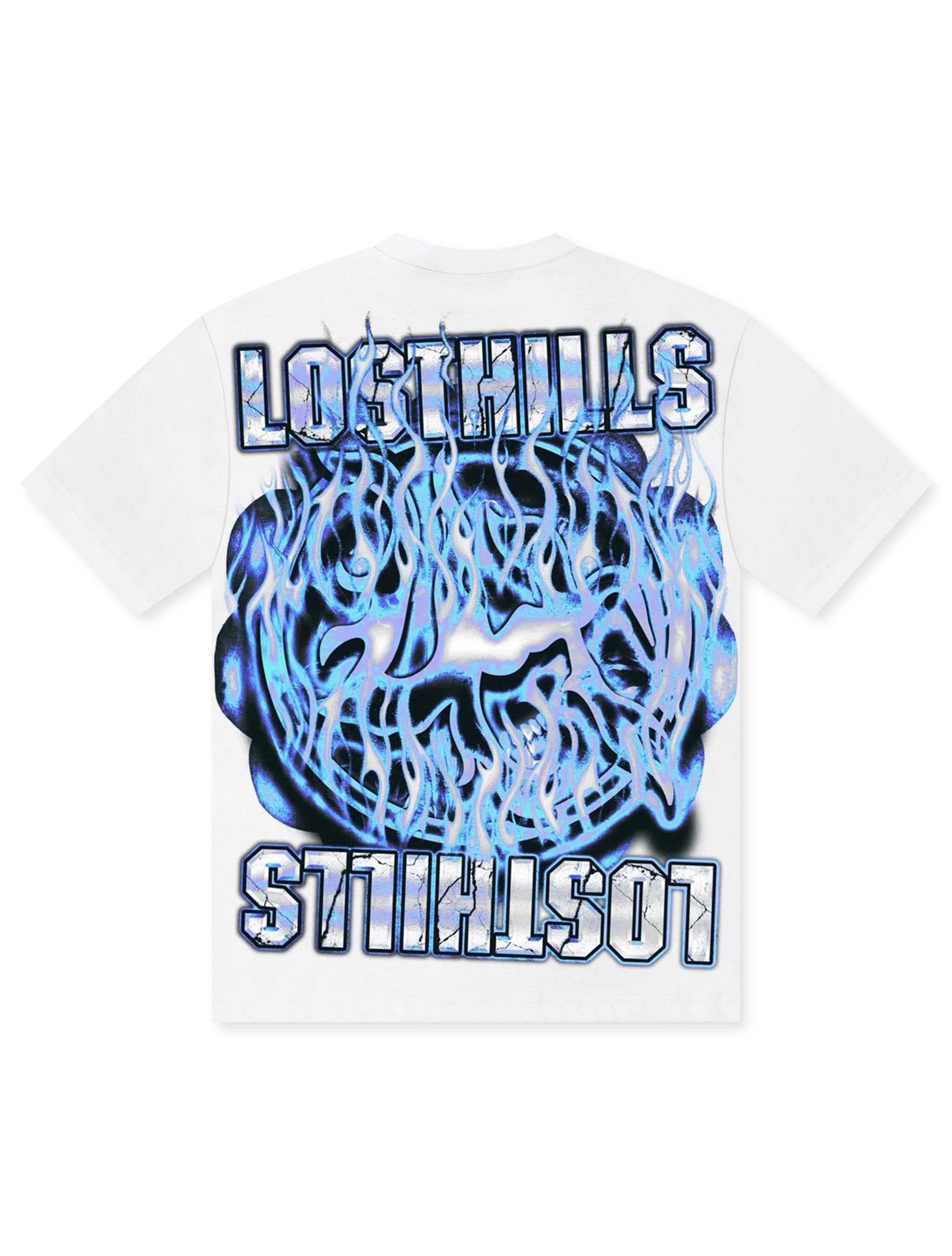 T-shirt Losthills Logo Inversé - Blanc