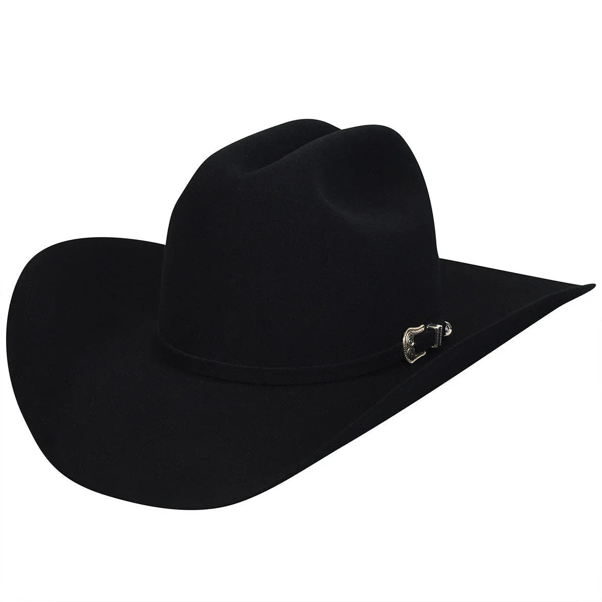 Chapeau de cowboy en feutre de laine Bailey Lightning (noir) - (4X)