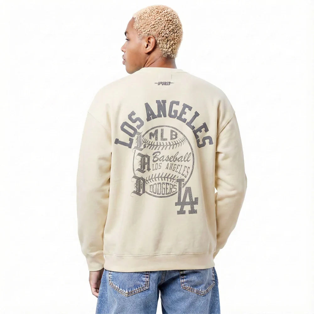 Pro Standard Los Angeles Dodgers Street Team manches longues - Coquille d'œuf