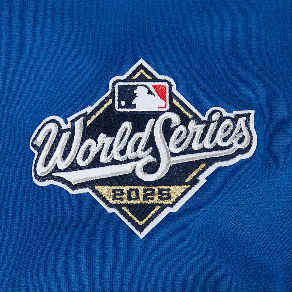 Sweat à capuche en molleton Pro Standard LA Dodgers World Series - Bleu roi