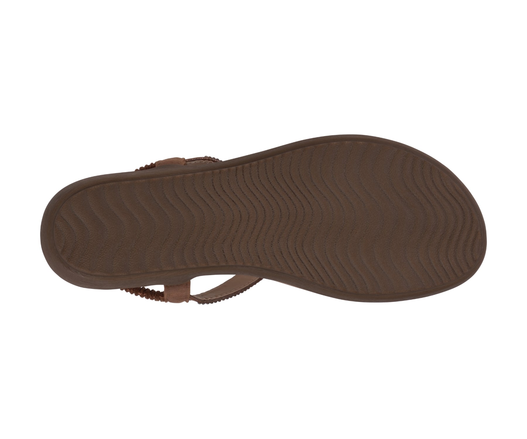 Sandales plates Lori Bronze ornées pour femme