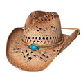 Bullhide Lost in Love - Chapeau de cowboy en paille