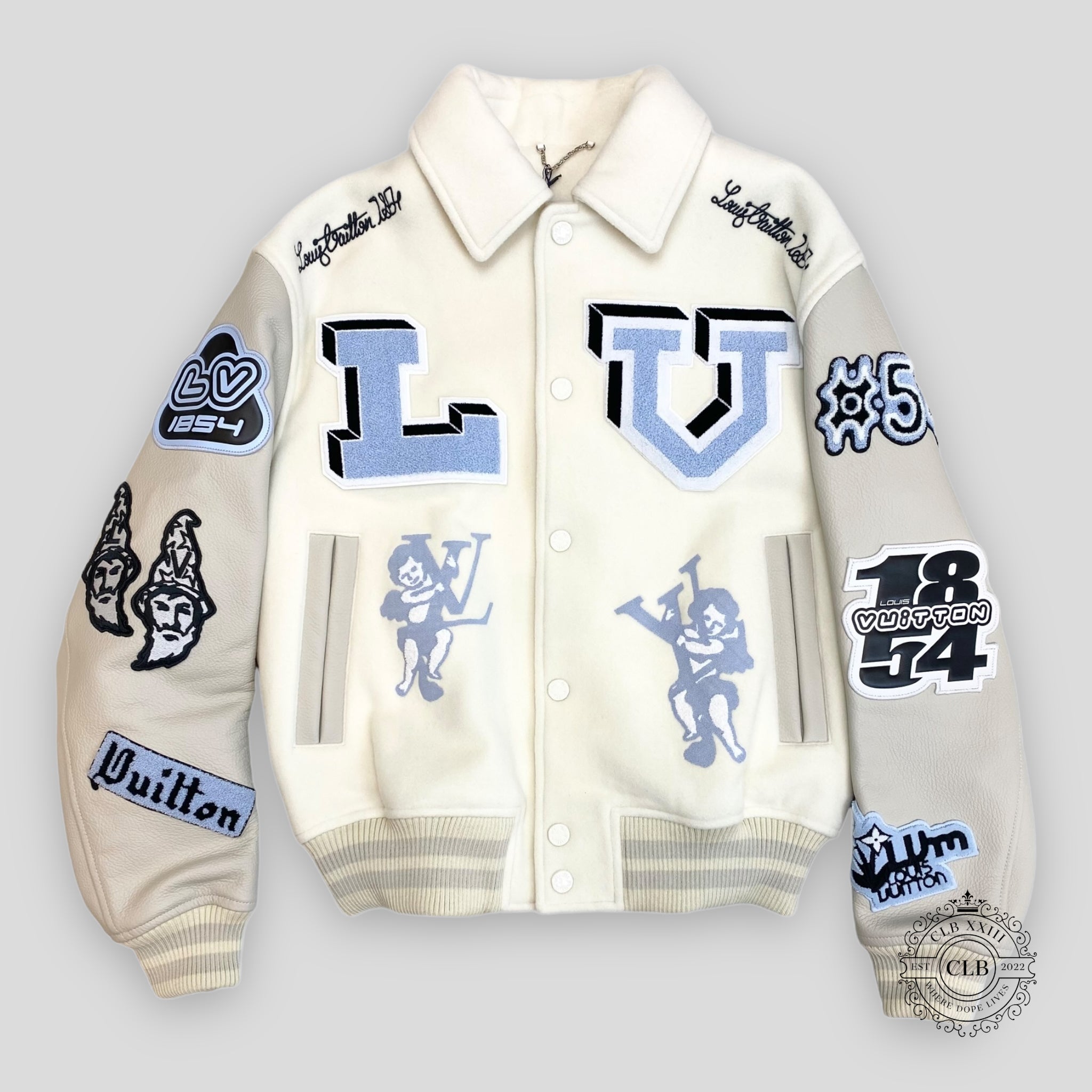 BLOUSON TEDDY LOUIS VUITTON BUGS BUNNY - BLANC