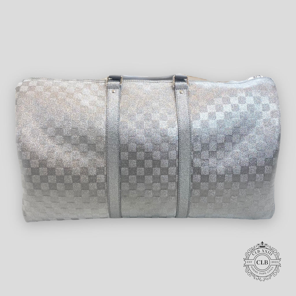 LOUIS VUITTON KEEPALL BANDOULIERE 50 - ARGENT