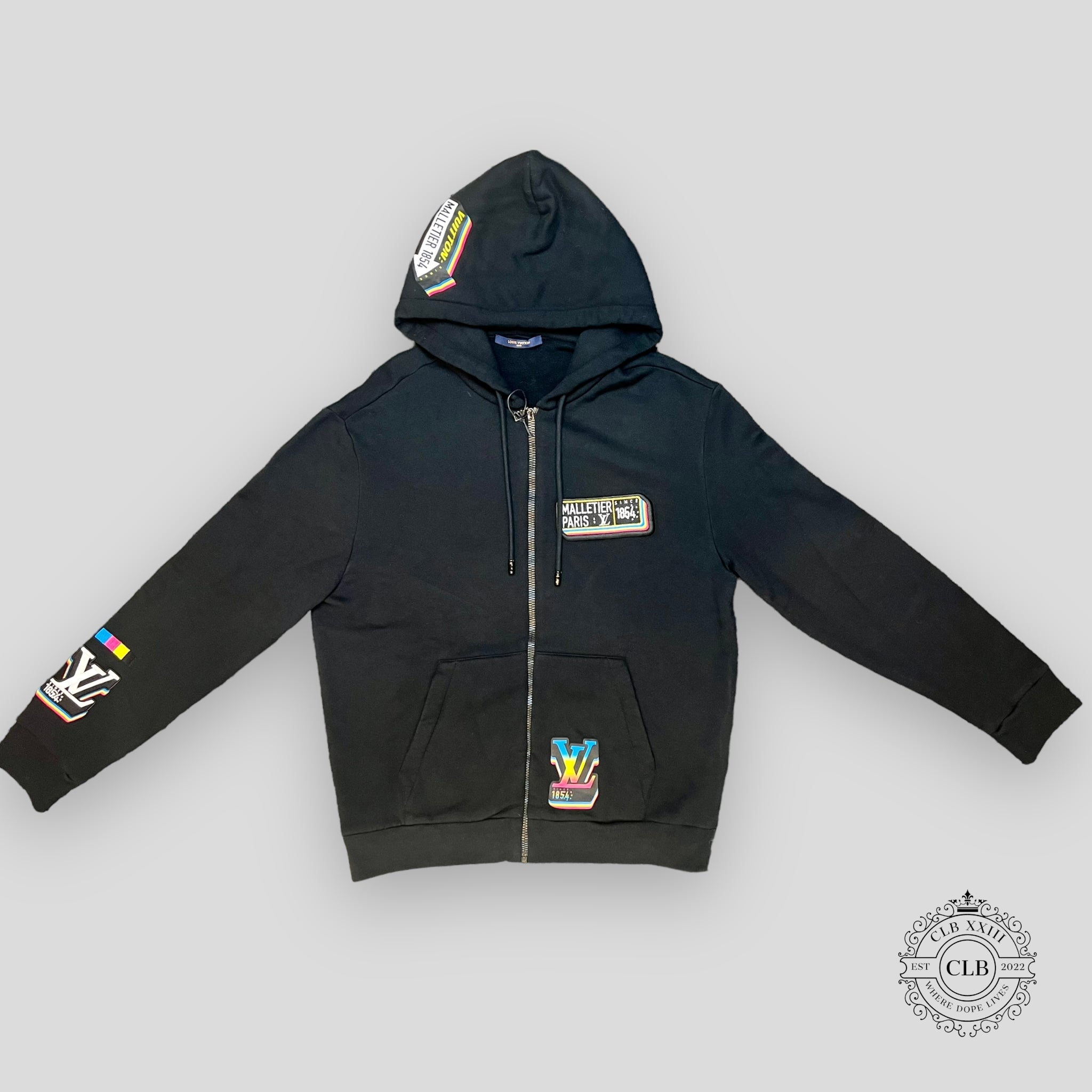 SWEAT À CAPUCHE LOUIS VUITTON LV JAZZ MULTI LOGO