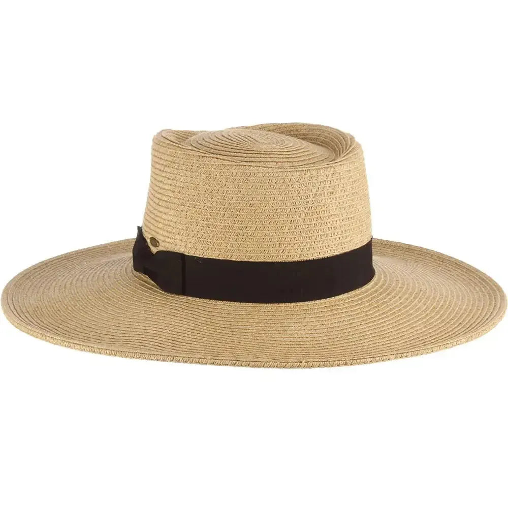 Scala Diego - Chapeau de soleil en paille pour femme
