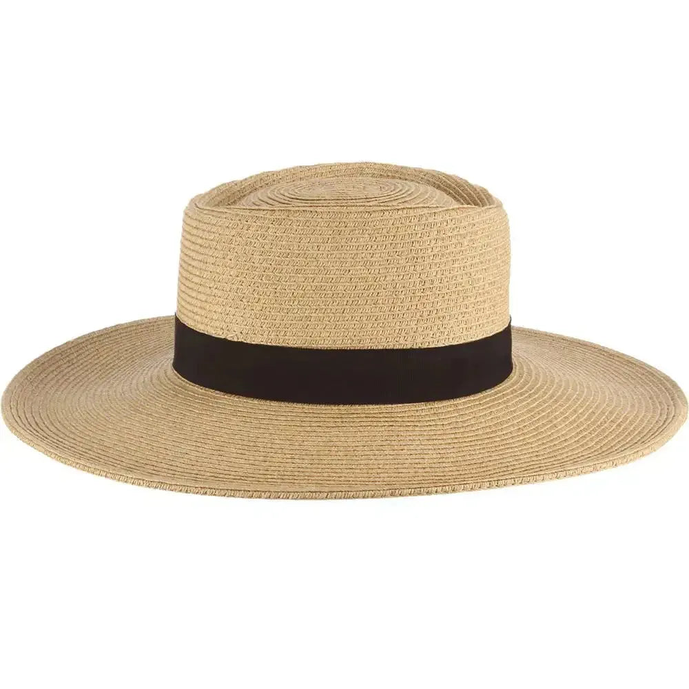 Scala Diego - Chapeau de soleil en paille pour femme