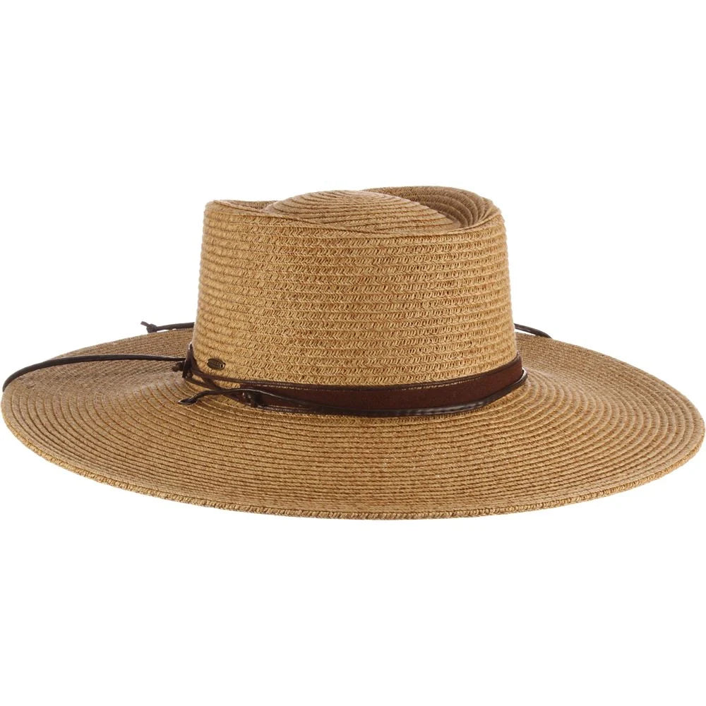 Scala Bruges - Chapeau de soleil en paille pour femme