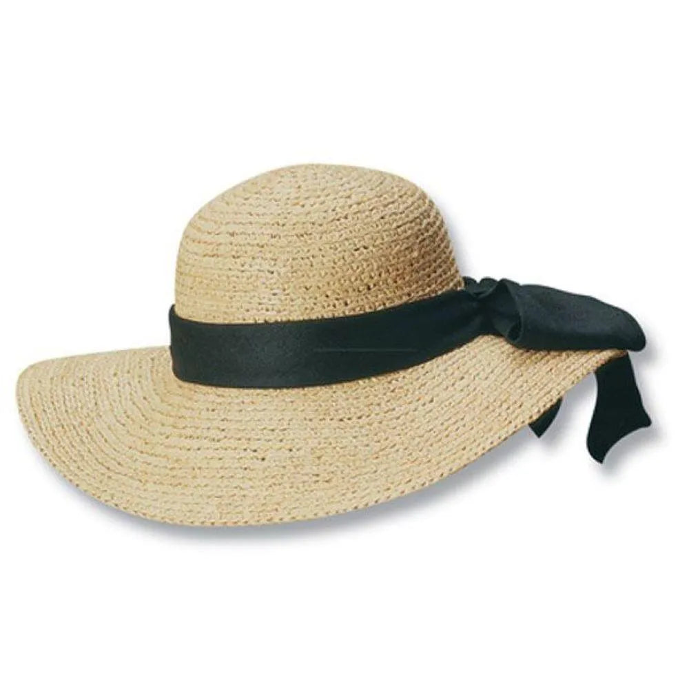 Scala Audrey - Chapeau de soleil en paille pour femme
