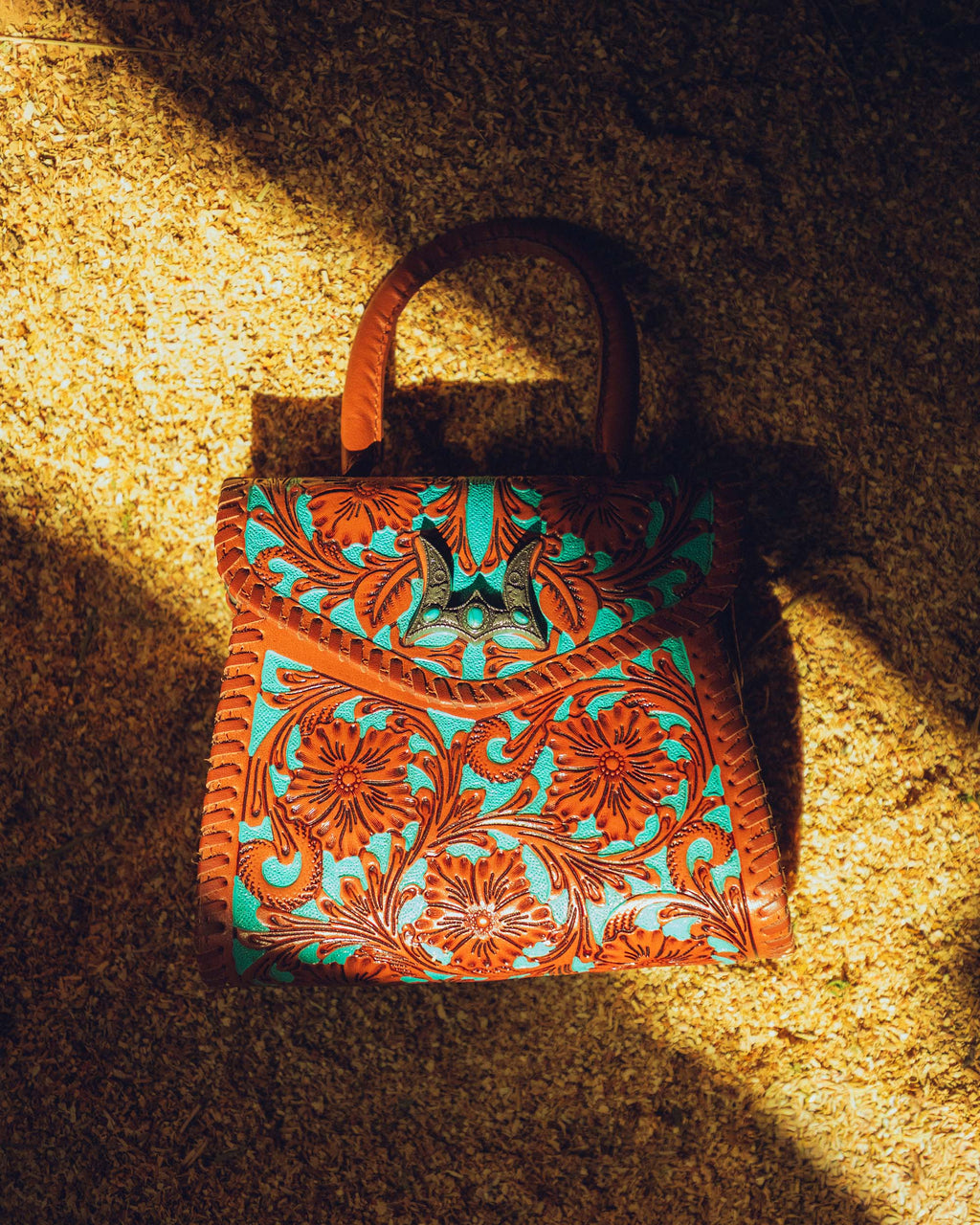 Loyal West Leon Mini Sac à Main - Whiskey & Water