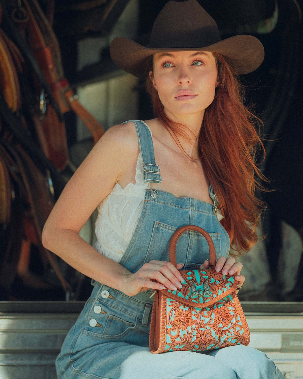 Loyal West Leon Mini Sac à Main - Whiskey & Water
