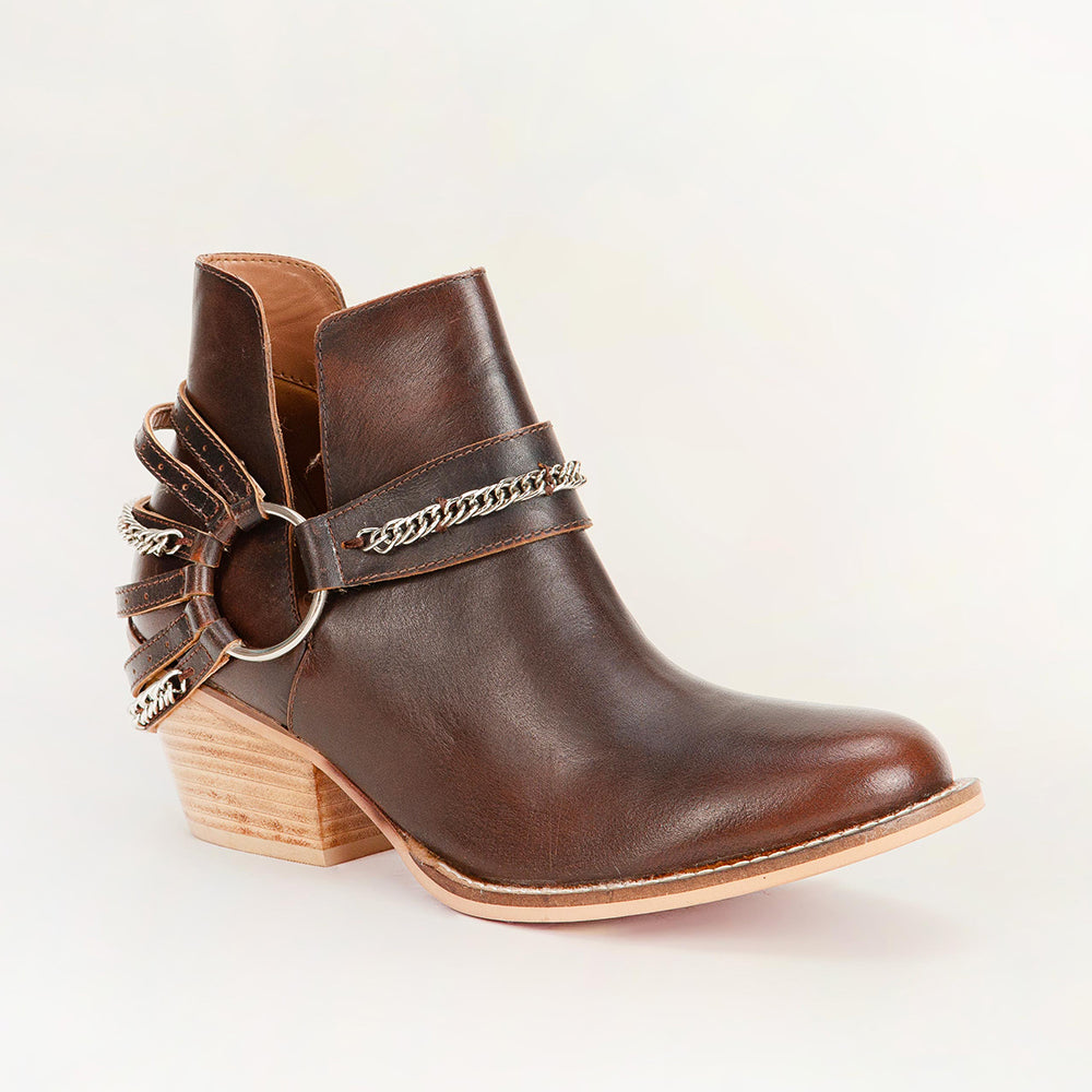 Bottines Loyal West Raven Canyon en cuir de veau