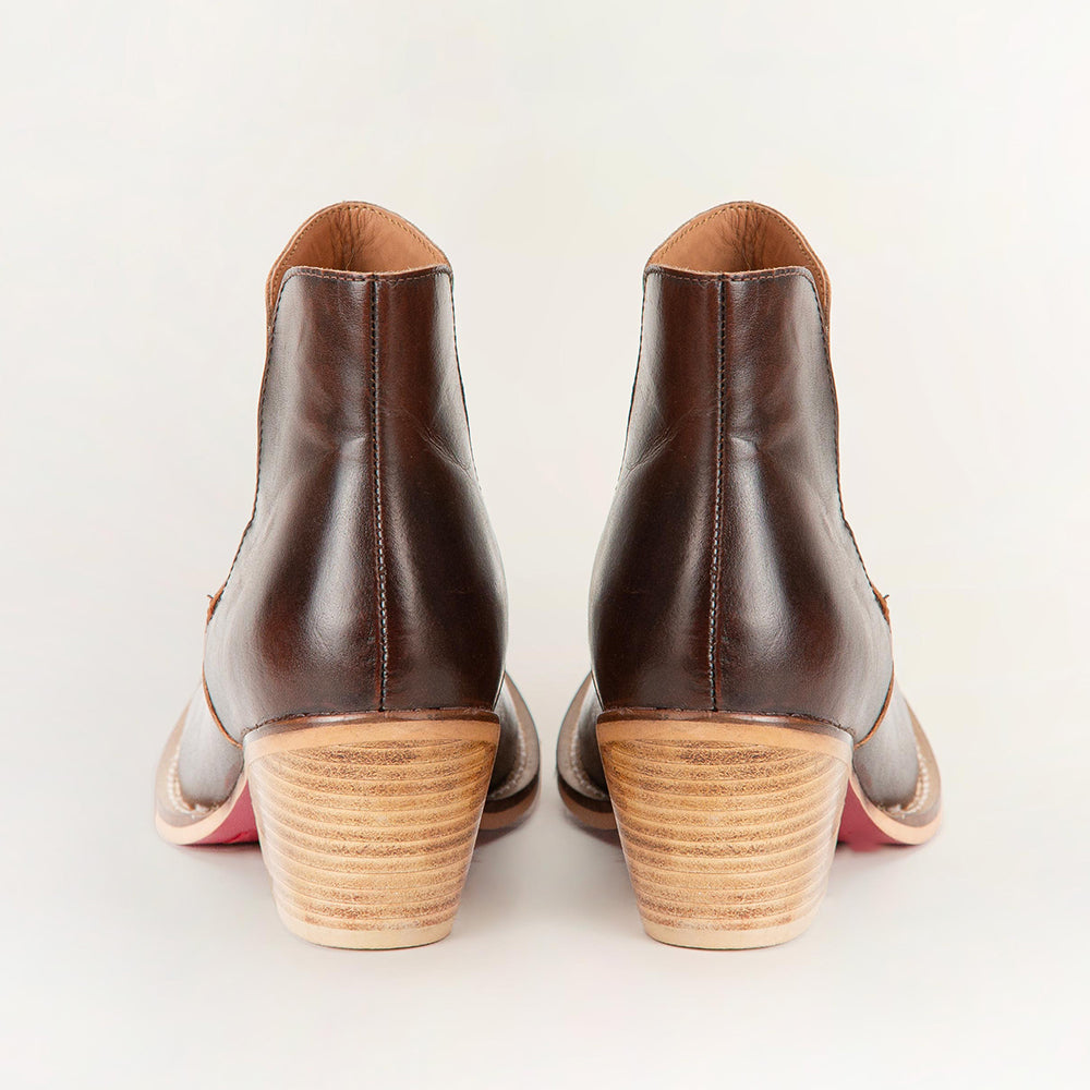 Bottines Loyal West Raven Canyon en cuir de veau