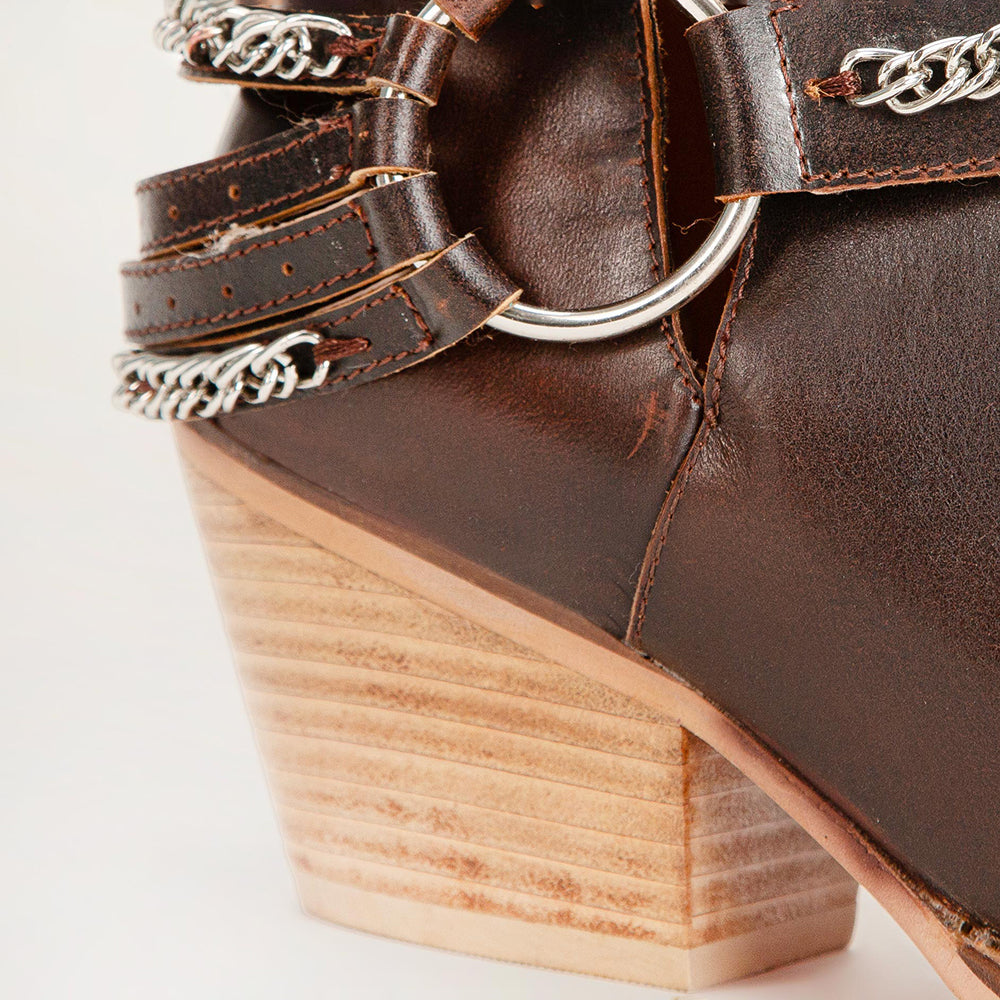 Bottines Loyal West Raven Canyon en cuir de veau
