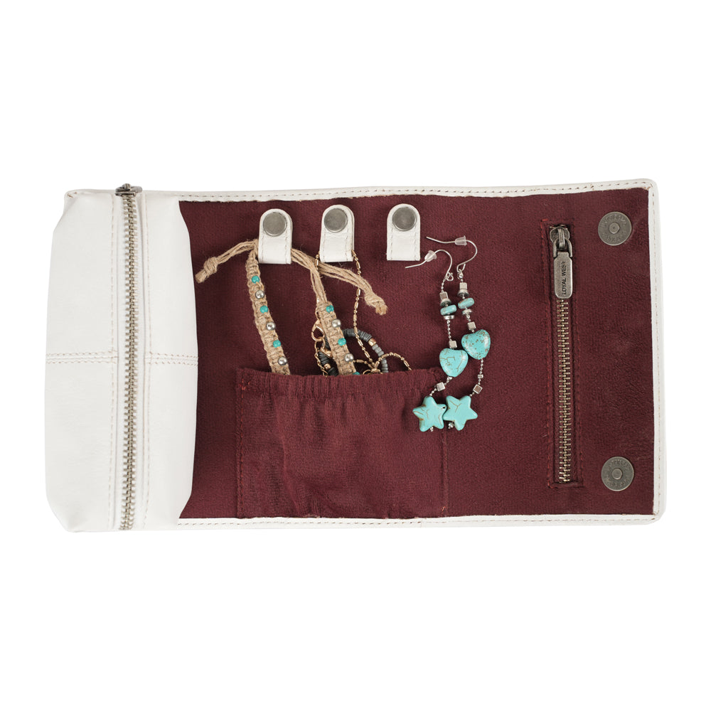 Boîte à bijoux Canyon faite main - Poussière d'ivoire