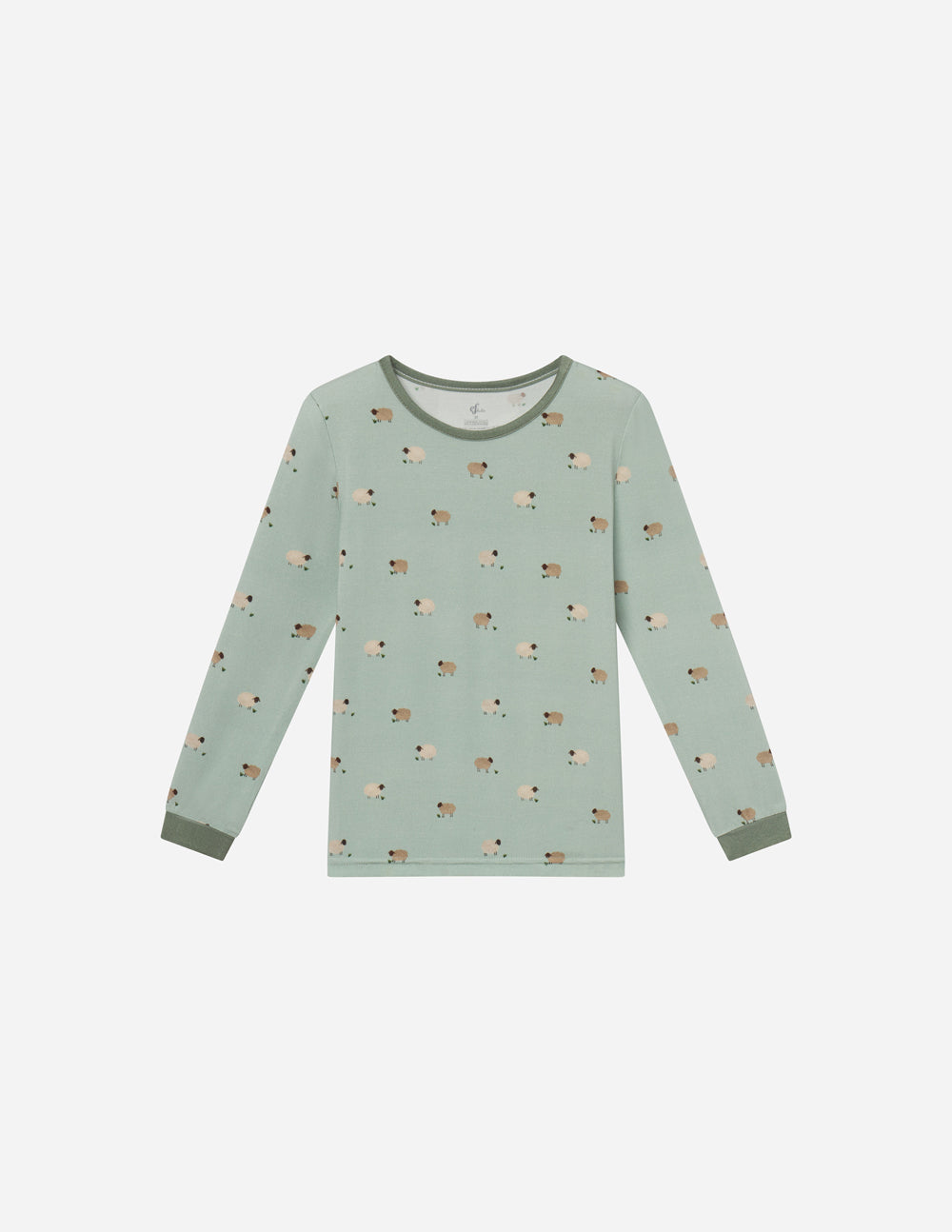 Pyjama enfant agneau et bambou