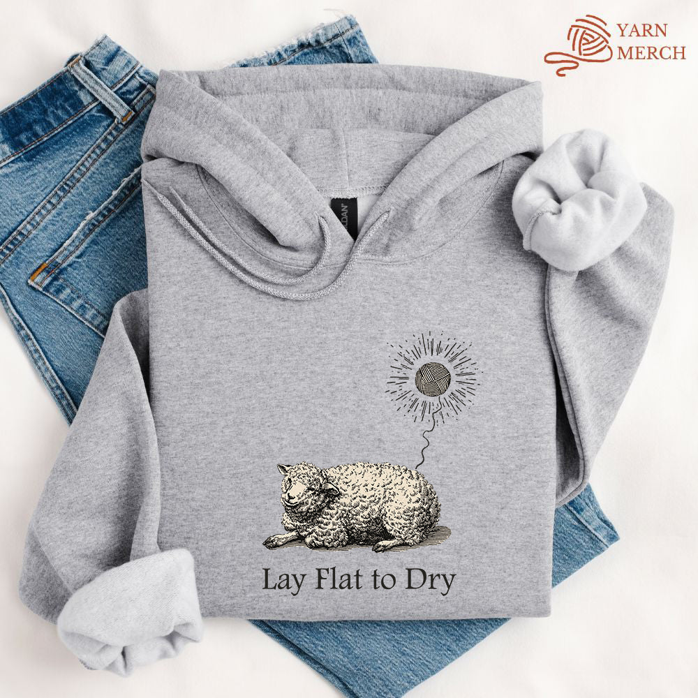 Sweat à capuche plat