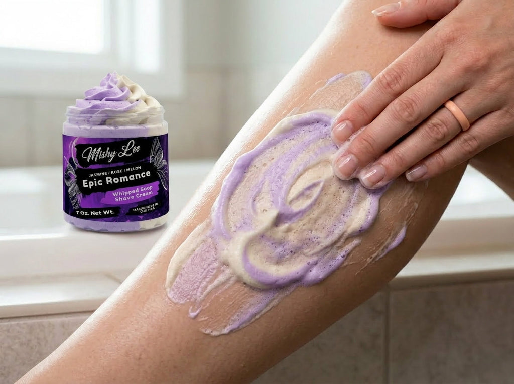 Crème fouettée pour le corps et de rasage Epic Romance