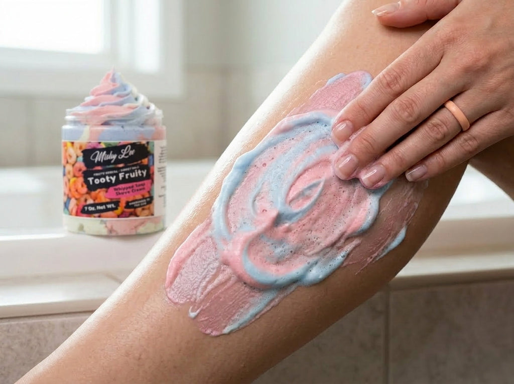 Crème fouettée et crème à raser Tooty Fruity