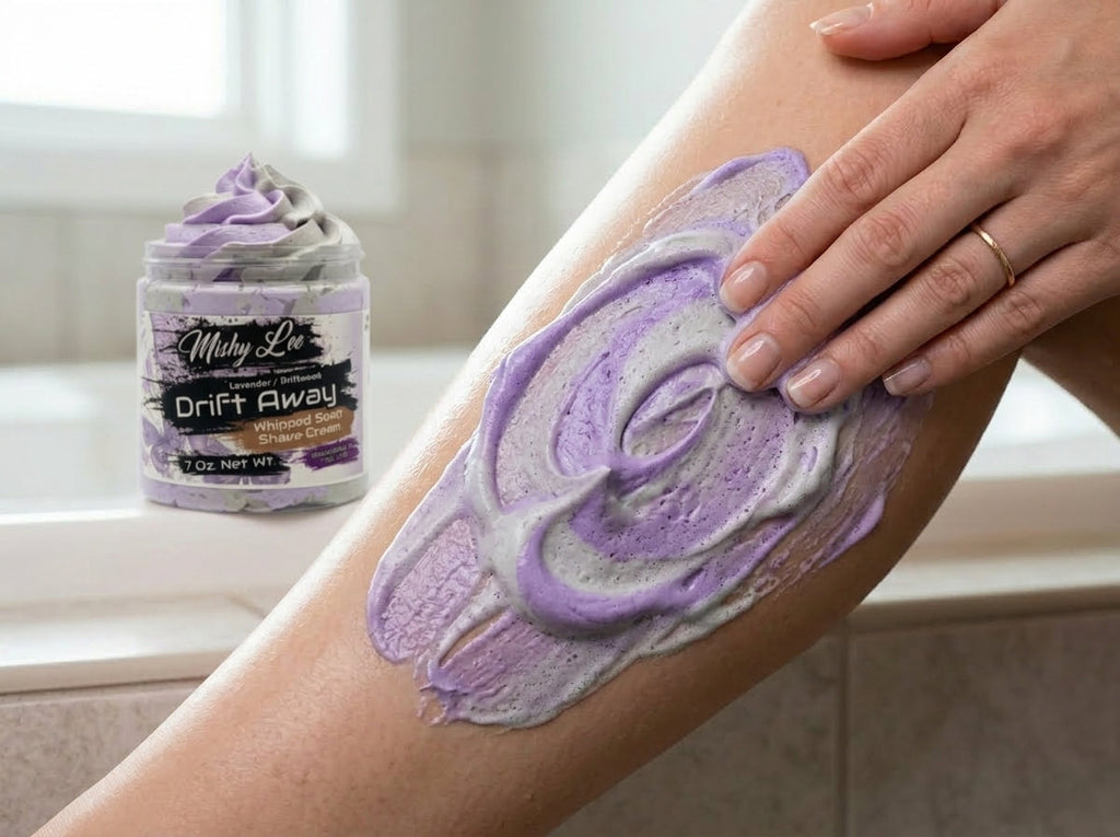 Crème fouettée et crème de rasage Drift Away