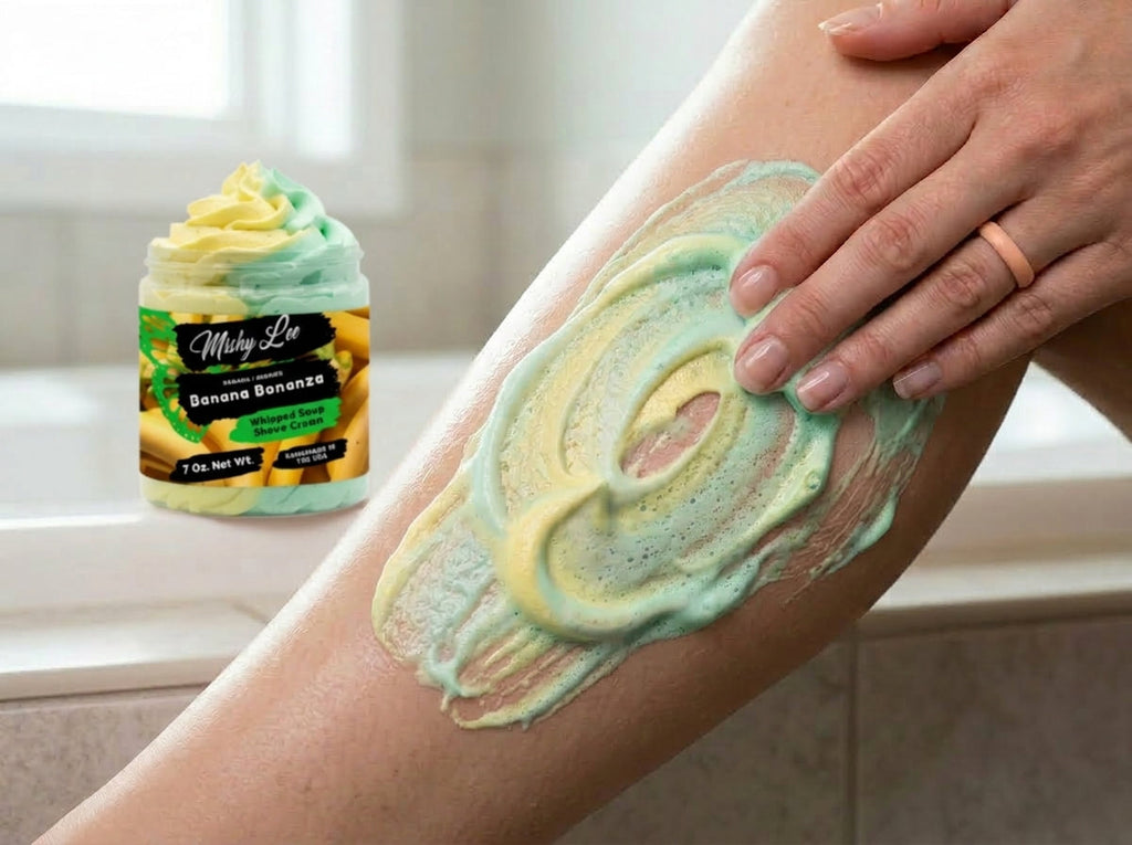 Crème fouettée et à raser Banane Bonanza