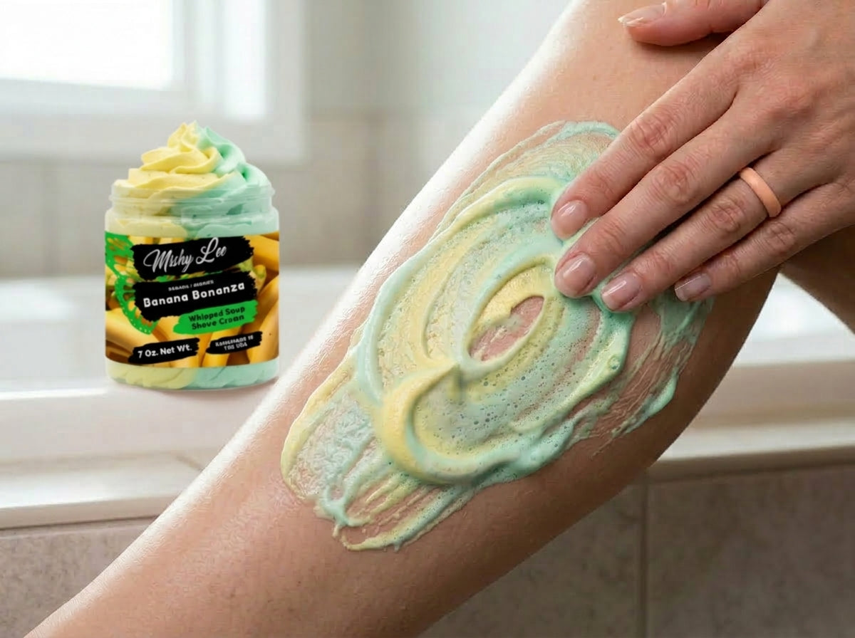 Crème fouettée et à raser Banane Bonanza