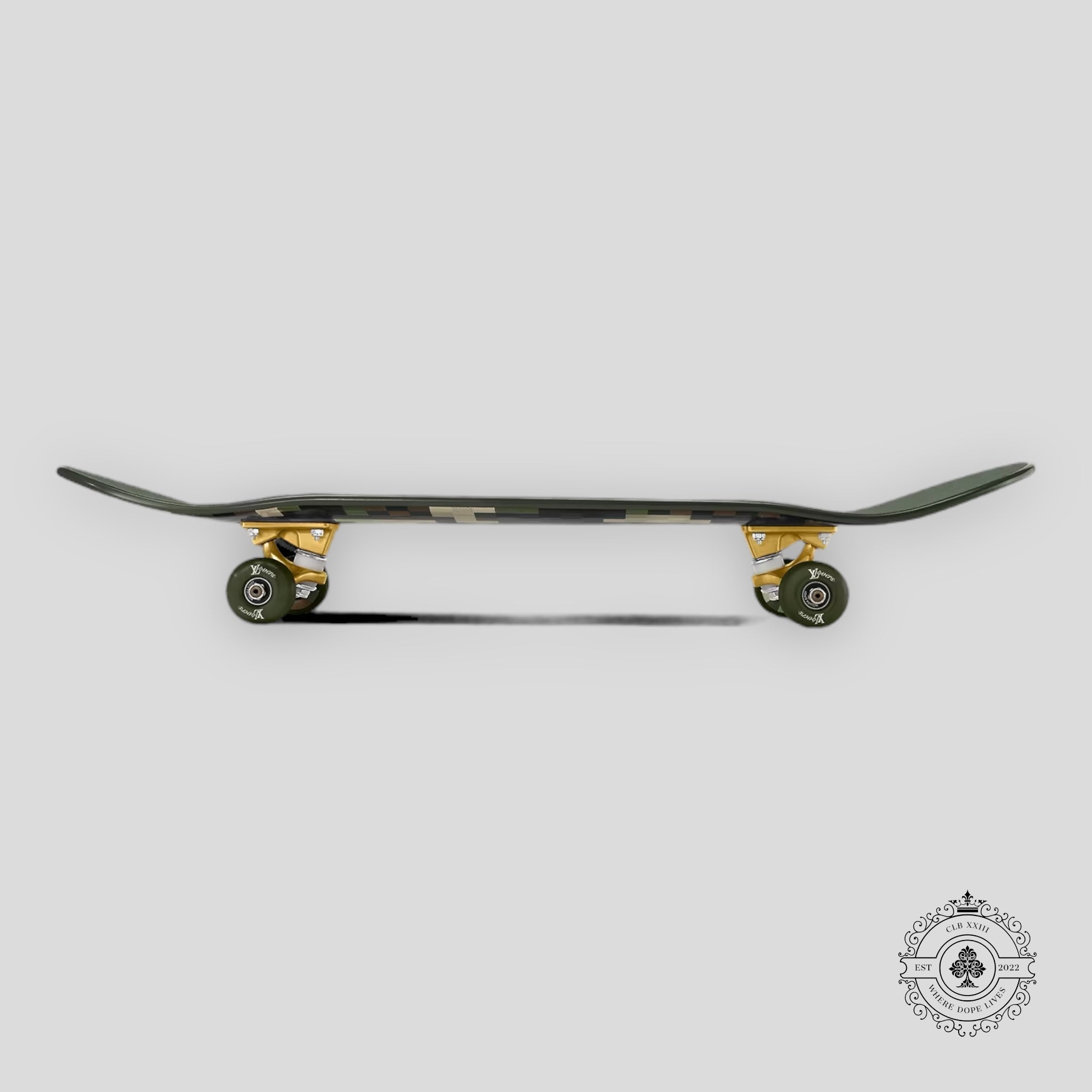 Skateboard Louis Vuitton Damoflage