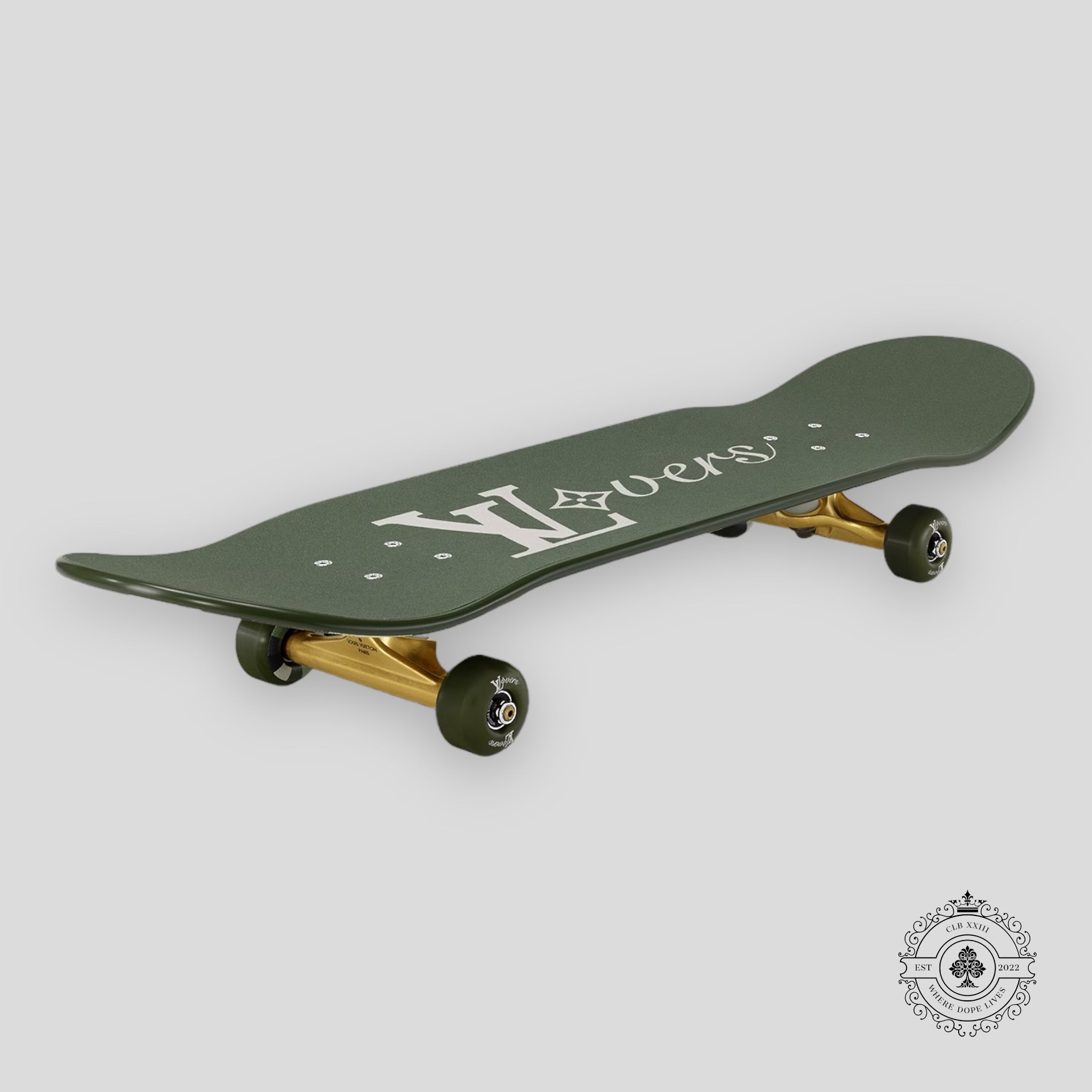 Skateboard Louis Vuitton Damoflage