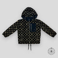 Blouson en polaire marron Louis Vuitton Monogram