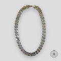 Collier Louis Vuitton Virgil Monogram Chain Link en Argent