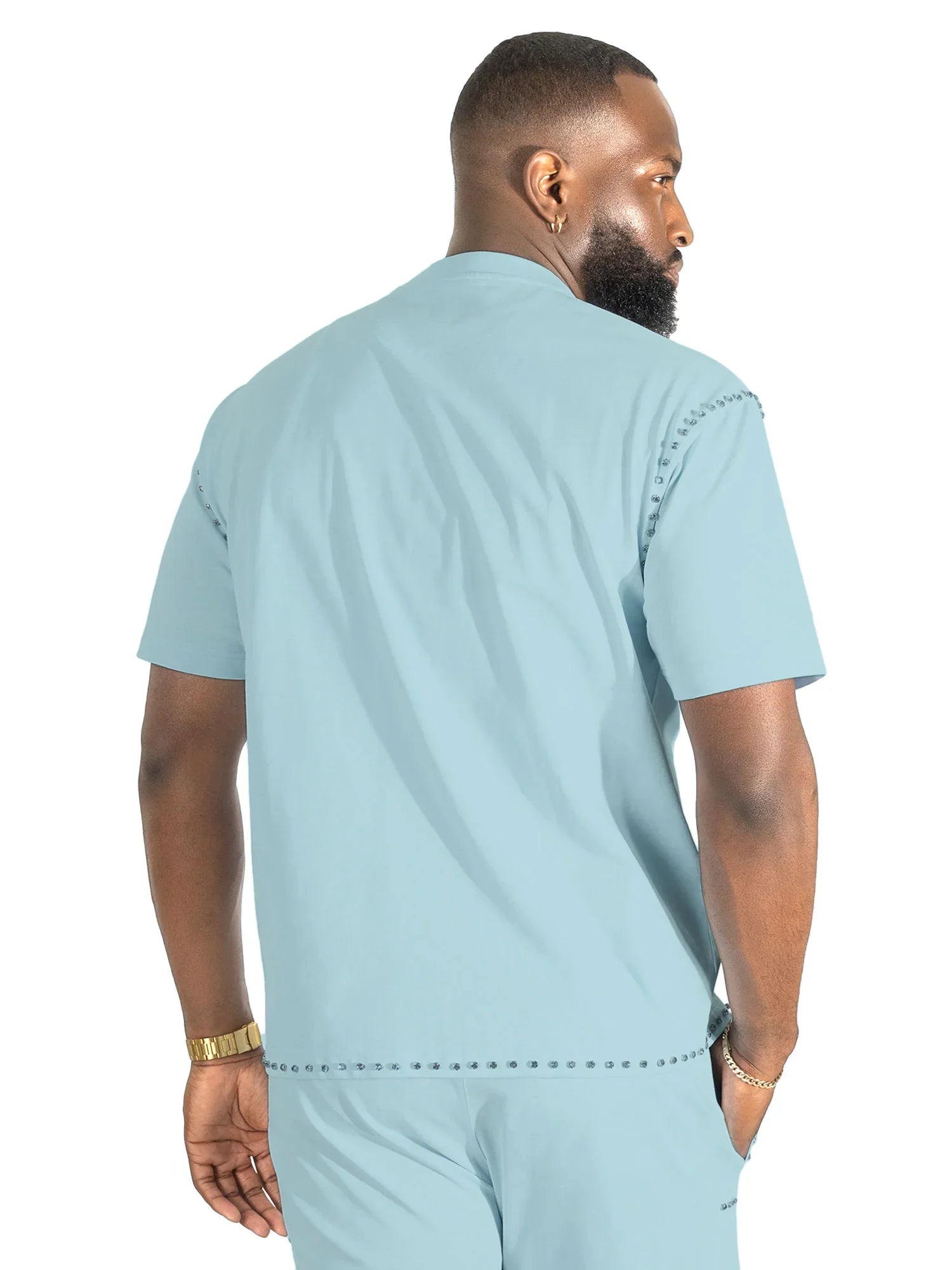 T-shirt Prada Makobi - Bleu clair