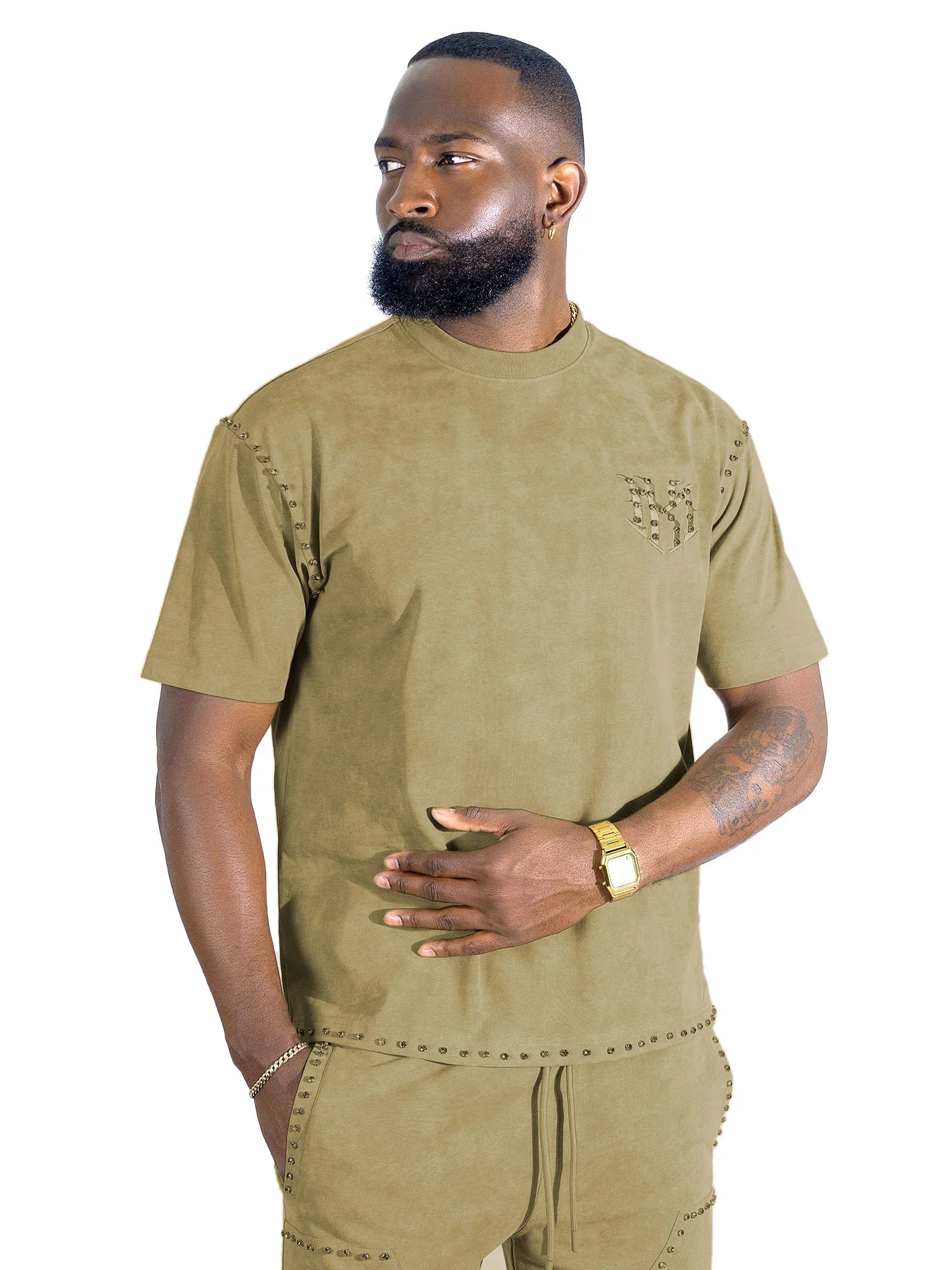 T-shirt Makobi Prada - Moka