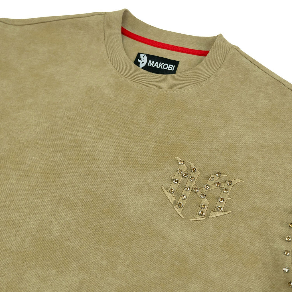 T-shirt Makobi Prada - Moka