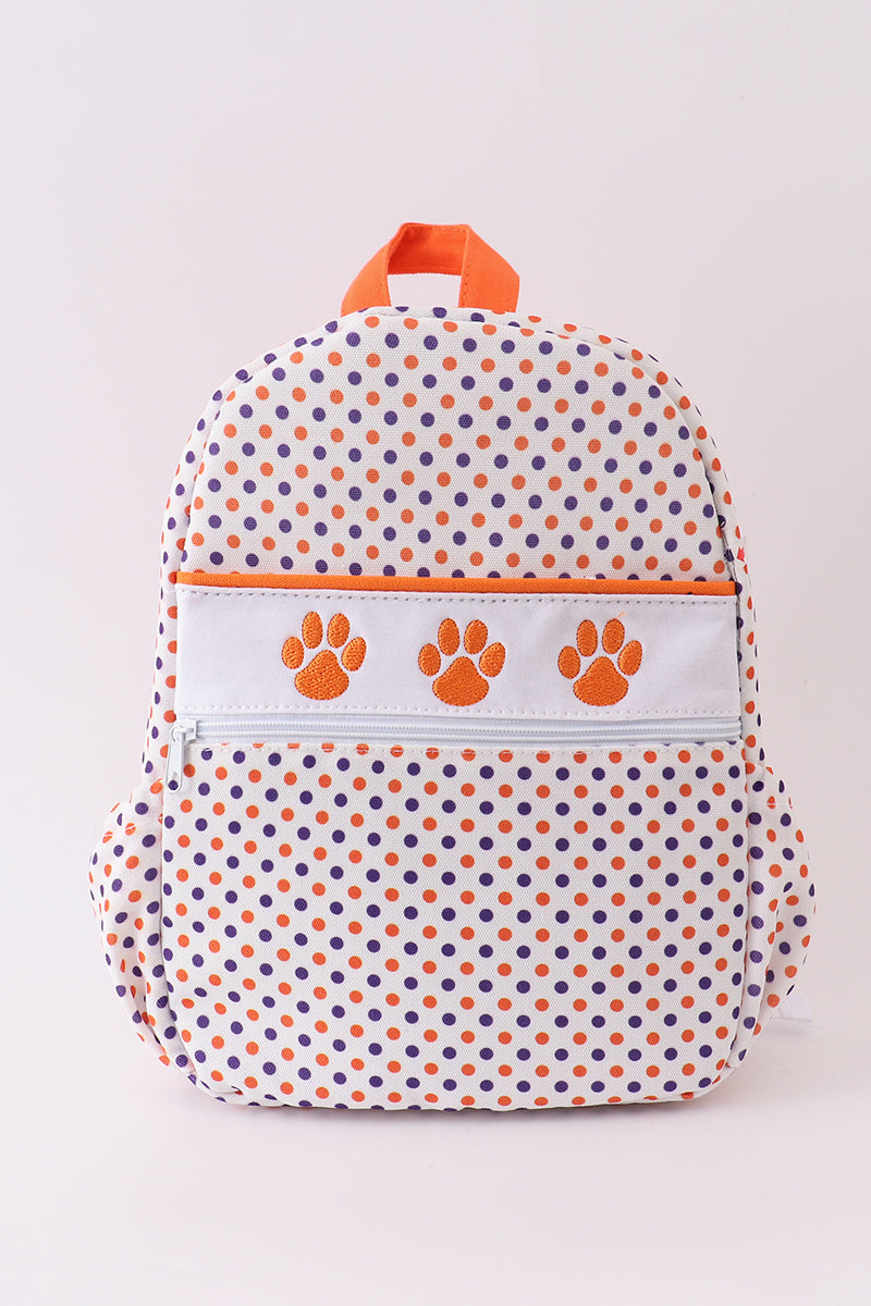 Sac à dos de garçon brodé Clemson University