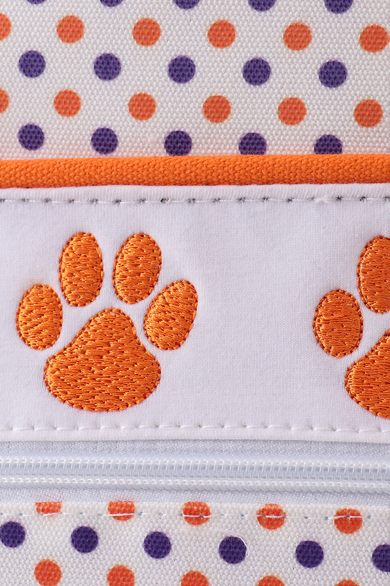 Sac à dos de garçon brodé Clemson University