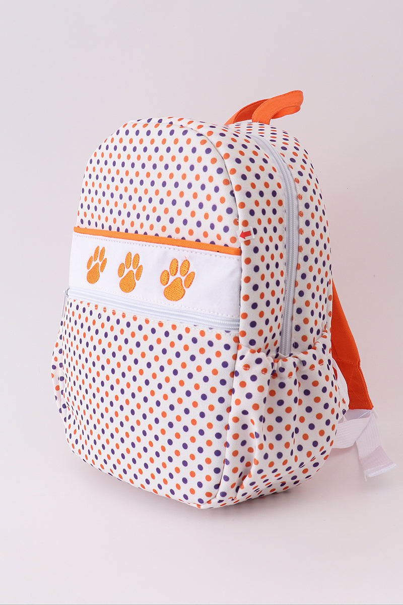 Sac à dos de garçon brodé Clemson University
