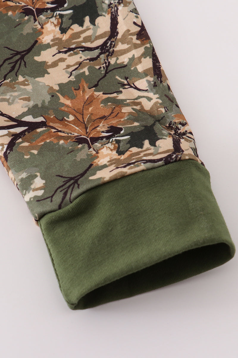 Sweat-shirt camouflage père et moi