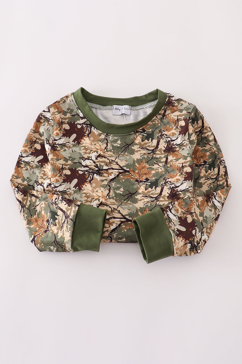 Sweat-shirt camouflage père et moi