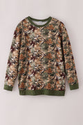 Sweat-shirt camouflage père et moi