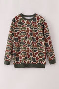 Sweat-shirt camouflage papa et moi