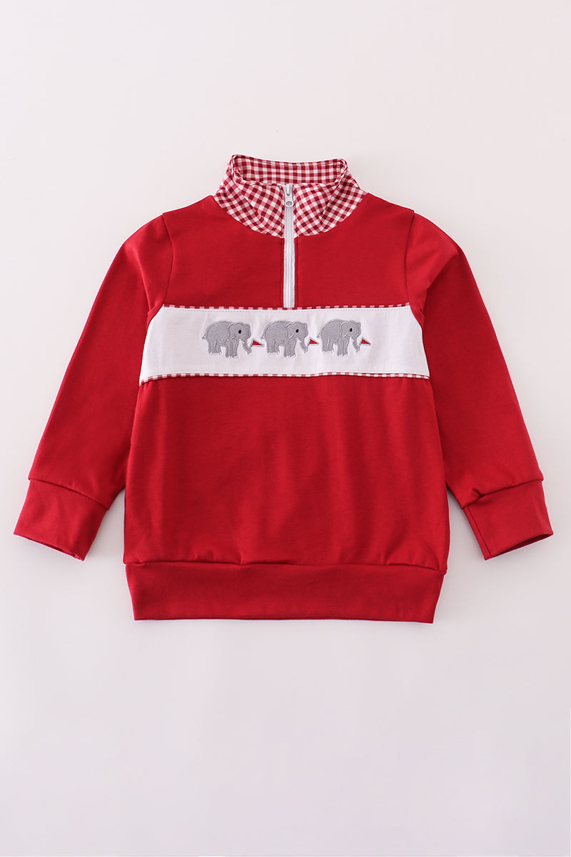 Pull brodé éléphant Alabama Roll Tide