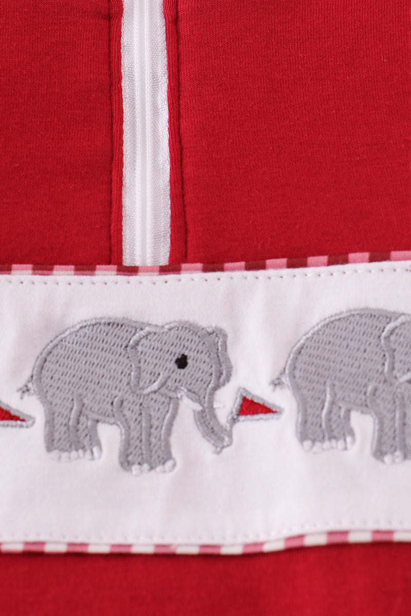 Pull brodé éléphant Alabama Roll Tide
