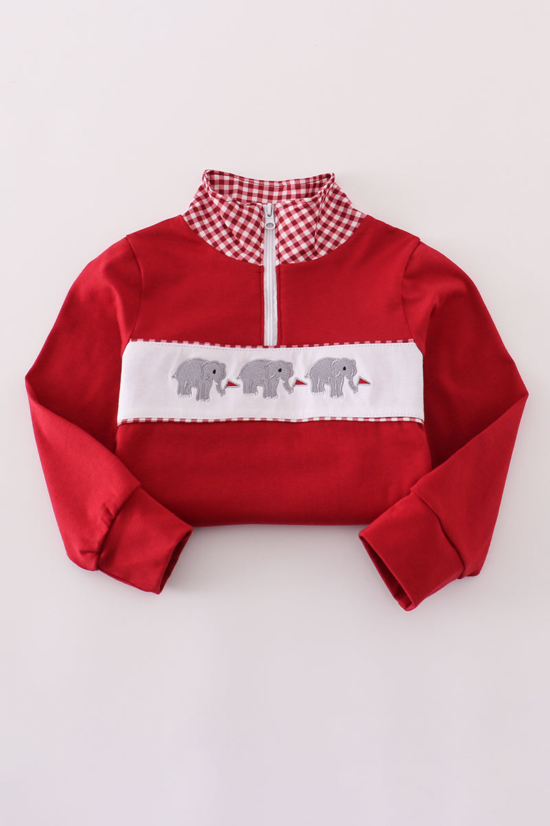 Pull brodé éléphant Alabama Roll Tide