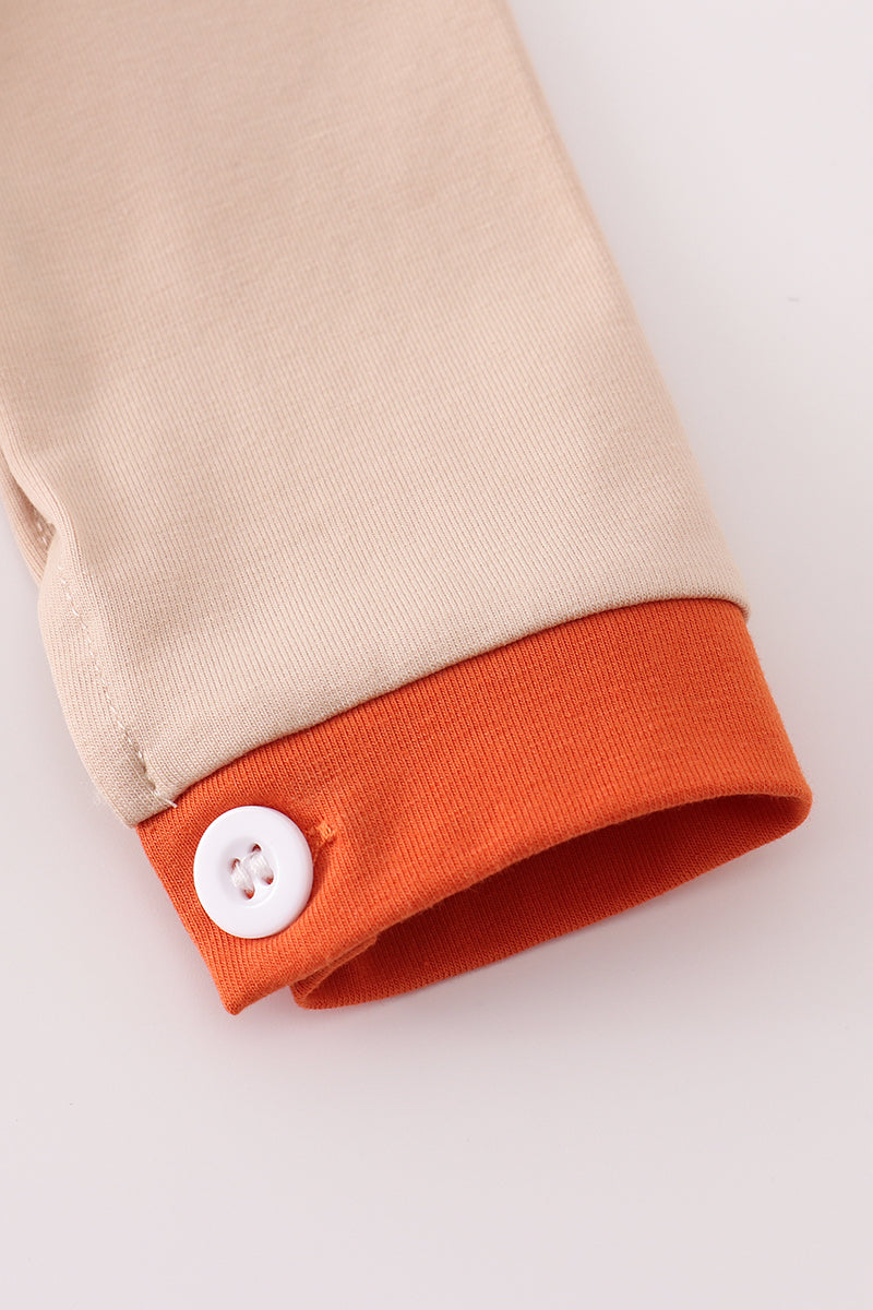 Bulles de broderie rouille Isaiah