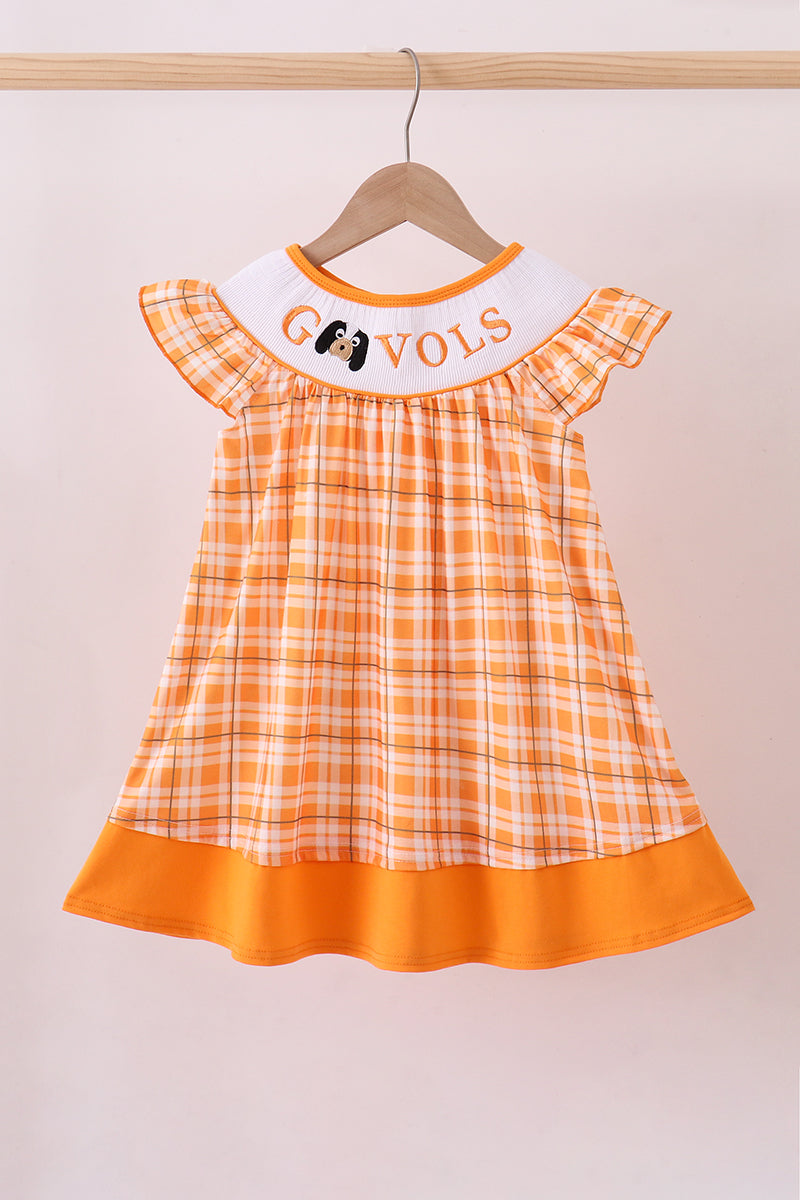 Robe à smocks à carreaux Tennessee Go Vols