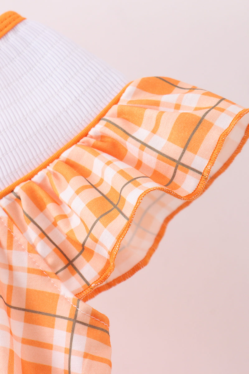 Robe à smocks à carreaux Tennessee Go Vols