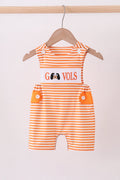 Tennessee Go vols barboteuse rayée et smockée