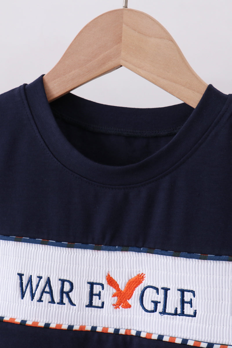 Ensemble short smocké Aubie le War Eagle
